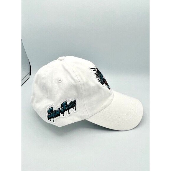 NHL San Jose Sharks Hat Hockey Baseball Cap Stretch Fit - New - Picture 2 of 4